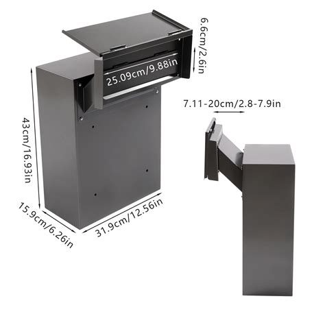 door locking drop box